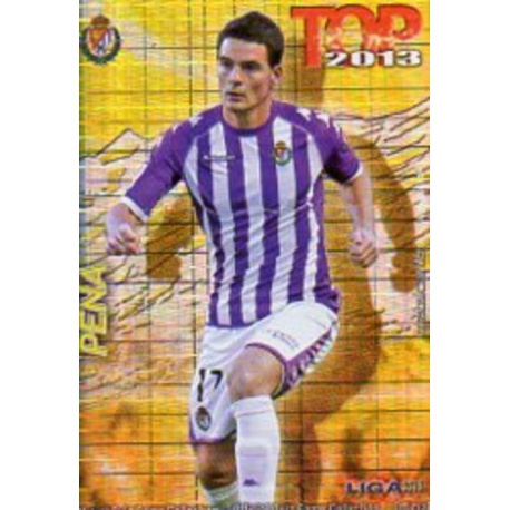 Peña Top Cuadros Valladolid 585 Las Fichas de la Liga 2013 Official Quiz Game Collection