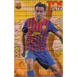 Xavi Top Cuadros Barcelona 605 Las Fichas de la Liga 2013 Official Quiz Game Collection