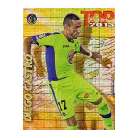 Diego Castro Top Cuadros Getafe 619 Las Fichas de la Liga 2013 Official Quiz Game Collection