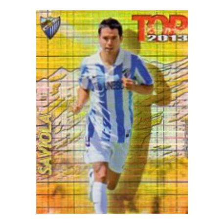 Saviola Top Cuadros Málaga 628 Las Fichas de la Liga 2013 Official Quiz Game Collection
