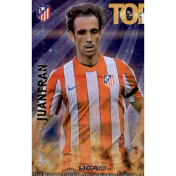 Juanfran Top 11 Edición Limitada Atlético Madrid 3 Las Fichas de la Liga 2013 Official Quiz Game Collection