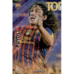 Puyol Top 11 Edición Limitada Barcelona 5 Las Fichas de la Liga 2013 Official Quiz Game Collection