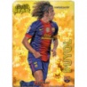 Puyol Gold Star Brillo Liso Barcelona 9 Las Fichas de la Liga 2013 Official Quiz Game Collection