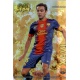 Xavi Gold Star Brillo Liso Barcelona 12 Las Fichas de la Liga 2013 Official Quiz Game Collection