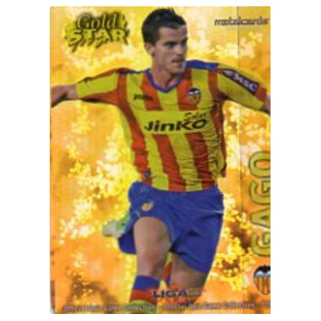 Gago Gold Star Brillo Liso Valencia 16 Las Fichas de la Liga 2013 Official Quiz Game Collection