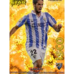 Isco Gold Star Brillo Liso Málaga 19 Las Fichas de la Liga 2013 Official Quiz Game Collection