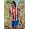 Falcao Gold Star Brillo Liso Atlético Madrid 22 Las Fichas de la Liga 2013 Official Quiz Game Collection