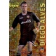 Diego Alves Gold Star Brillo Letras Valencia 15 Las Fichas de la Liga 2013 Official Quiz Game Collection
