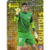 Courtois Gold Star Brillo Letras Atlético Madrid 21 Las Fichas de la Liga 2013 Official Quiz Game Collection