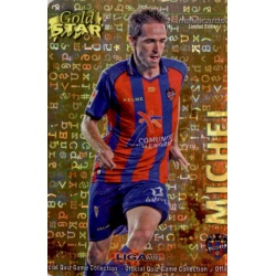 Michel Gold Star Brillo Letras Levante 25 Las Fichas de la Liga 2013 Official Quiz Game Collection
