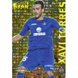 Xavi Torres Gold Star Brillo Letras Getafe 34 Las Fichas de la Liga 2013 Official Quiz Game Collection