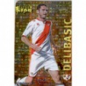 Delibasic Gold Star Brillo Letras Rayo Vallecano 40 Las Fichas de la Liga 2013 Official Quiz Game Collection