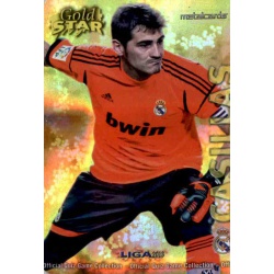 Casillas Gold Star Rayas Horizontales Real Madrid 1 Las Fichas de la Liga 2013 Official Quiz Game Collection