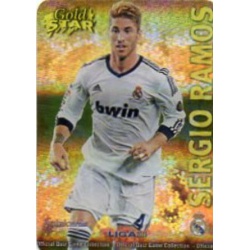 Sergio Ramos Gold Star Rayas Horizontales Real Madrid 2 Las Fichas de la Liga 2013 Official Quiz Game Collection