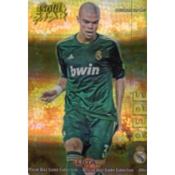 Pepe Gold Star Rayas Horizontales Real Madrid 3 Las Fichas de la Liga 2013 Official Quiz Game Collection