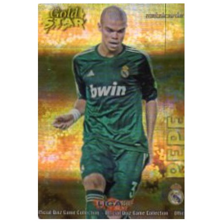 Pepe Gold Star Rayas Horizontales Real Madrid 3 Las Fichas de la Liga 2013 Official Quiz Game Collection