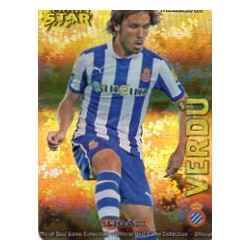 Verdú Gold Star Rayas Horizontales Espanyol 39 Las Fichas de la Liga 2013 Official Quiz Game Collection