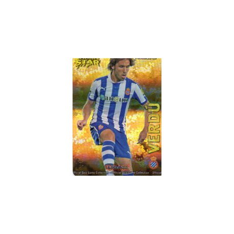 Verdú Gold Star Rayas Horizontales Espanyol 39 Las Fichas de la Liga 2013 Official Quiz Game Collection