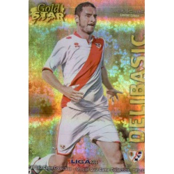 Delibasic Gold Star Rayas Horizontales Rayo Vallecano 40 Las Fichas de la Liga 2013 Official Quiz Game Collection