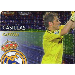 Casillas Capitanes Brillo Letras Real Madrid 1 Las Fichas de la Liga 2013 Official Quiz Game Collection