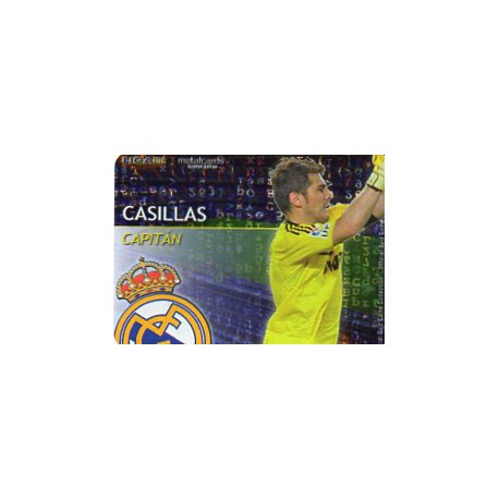 Casillas Capitanes Brillo Letras Real Madrid 1 Las Fichas de la Liga 2013 Official Quiz Game Collection