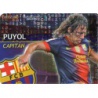 Puyol Capitanes Brillo Letras Barcelona 2 Las Fichas de la Liga 2013 Official Quiz Game Collection