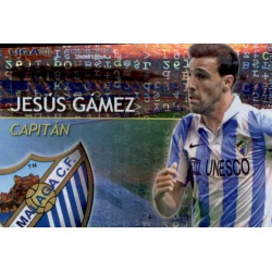 Jesús Gámez Capitanes Brillo Letras Málaga 4 Las Fichas de la Liga 2013 Official Quiz Game Collection