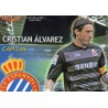 Cristian Álvarez Capitanes Brillo Letras Espanyol 14 Las Fichas de la Liga 2013 Official Quiz Game Collection