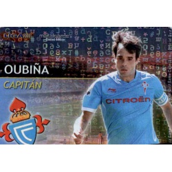 Oubiña Capitanes Brillo Letras Celta 19 Las Fichas de la Liga 2013 Official Quiz Game Collection