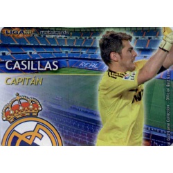 Casillas Capitanes Brillo Liso Real Madrid 1 Las Fichas de la Liga 2013 Official Quiz Game Collection