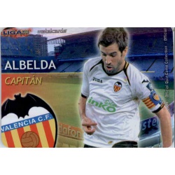 Albelda Capitanes Brillo Liso Valencia 3 Las Fichas de la Liga 2013 Official Quiz Game Collection