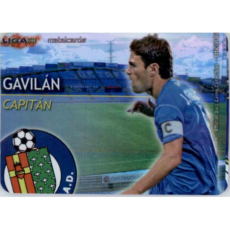 Gavilán Capitanes Brillo Liso Getafe 11 Las Fichas de la Liga 2013 Official Quiz Game Collection