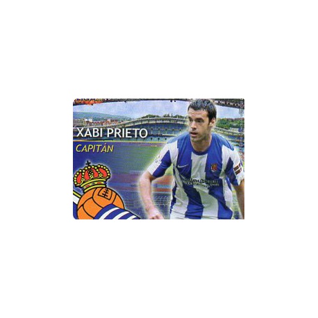 Xabi Prieto Capitanes Brillo Liso Real Sociedad 12 Las Fichas de la Liga 2013 Official Quiz Game Collection
