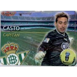 Casto Capitanes Brillo Liso Betis 13 Las Fichas de la Liga 2013 Official Quiz Game Collection