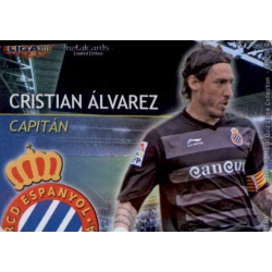 Cristian Álvarez Capitanes Brillo Liso Espanyol 14 Las Fichas de la Liga 2013 Official Quiz Game Collection