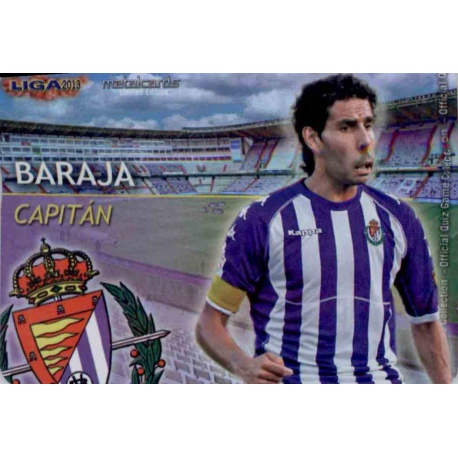 Baraja Capitanes Brillo Liso Valladolid 20 Las Fichas de la Liga 2013 Official Quiz Game Collection
