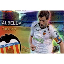 Albelda Capitanes Rayas Horizontales Valencia 3 Las Fichas de la Liga 2013 Official Quiz Game Collection