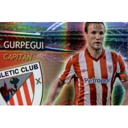 Gurpegui Capitanes Rayas Horizontales Athletic Club 10 Las Fichas de la Liga 2013 Official Quiz Game Collection