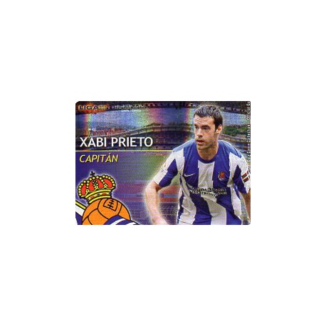 Xabi Prieto Capitanes Rayas Horizontales Real Sociedad 12 Las Fichas de la Liga 2013 Official Quiz Game Collection
