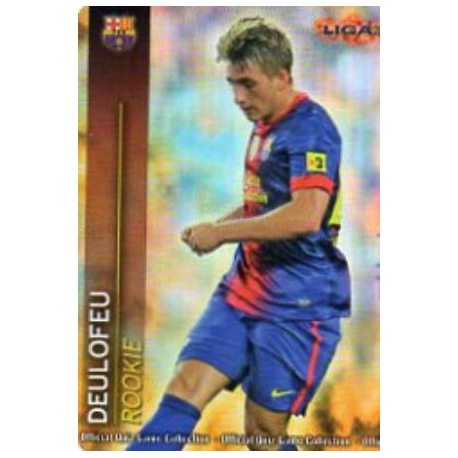 Deulofeu Rookies Brillo Liso 2 Las Fichas de la Liga 2013 Official Quiz Game Collection