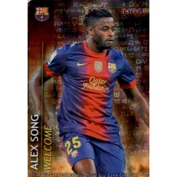 Alex Song Welcome Brillo Letras 2 Las Fichas de la Liga 2013 Official Quiz Game Collection