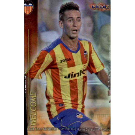 Joao Pereira Welcome Brillo Liso 3 Las Fichas de la Liga 2013 Official Quiz Game Collection