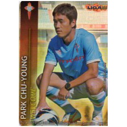 Park Chu-Young Welcome Brillo Liso 8 Las Fichas de la Liga 2013 Official Quiz Game Collection