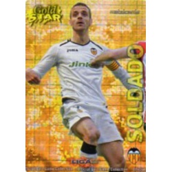 Soldado Gold Star Brillo Cuadros Valencia 17 Las Fichas de la Liga 2013 Official Quiz Game Collection