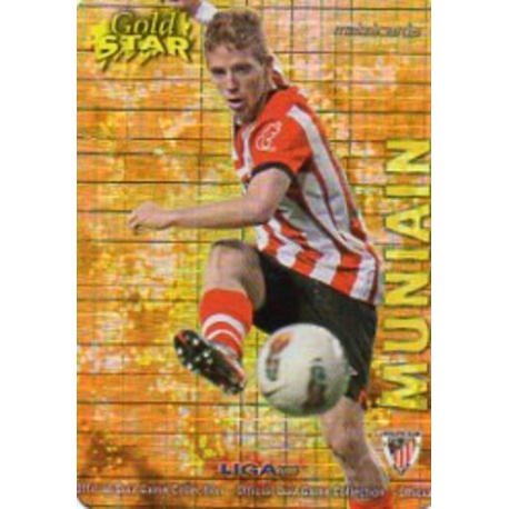 Muniain Gold Star Brillo Cuadros Athletic Club 32 Las Fichas de la Liga 2013 Official Quiz Game Collection
