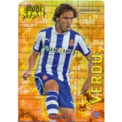 Verdú Gold Star Brillo Cuadros Espanyol 39 Las Fichas de la Liga 2013 Official Quiz Game Collection