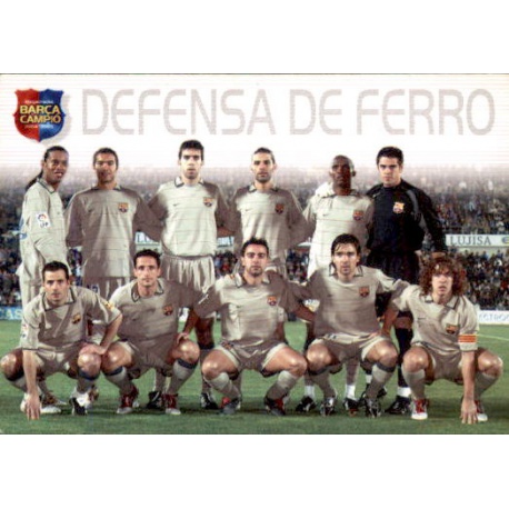 Defensa de Ferro Megacracks Barça Campió 2004-05