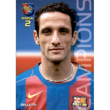 Juliano Belletti Megacracks Barça Campió 2004-05