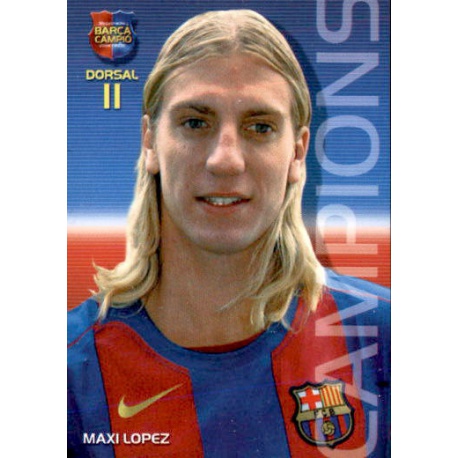 Maxi Lopez Megacracks Barça Campió 2004-05