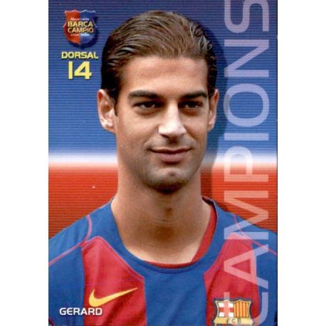 Gerard López Megacracks Barça Campió 2004-05